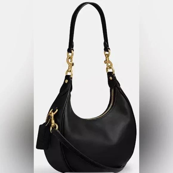 Coach Black Jonie Bag 22 NWT - Picture 5 of 13